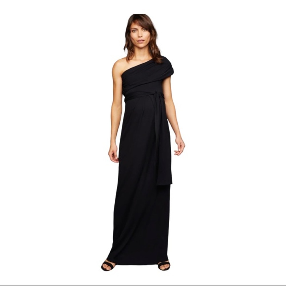 Isabella Oliver Belmont One Shoulder Maternity Dress
